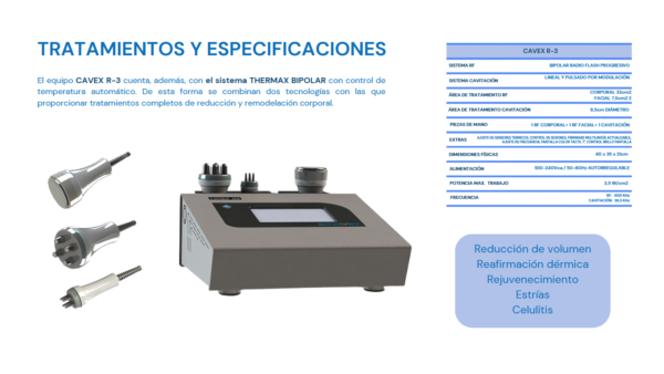 La combinacion perfecta entre cavitacion y Radiofrecuencia